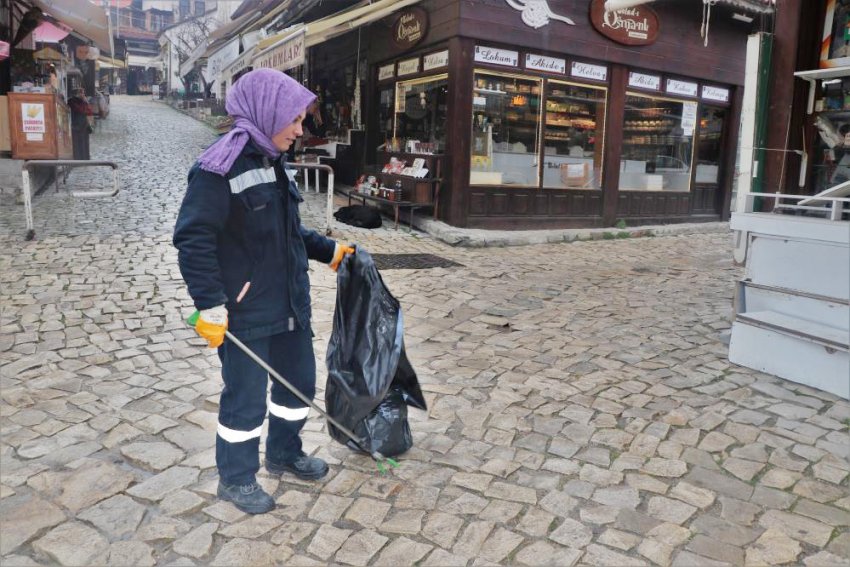 Osmanlı kenti Safranbolu’nun cadde ve sokakları kadınlara emanet