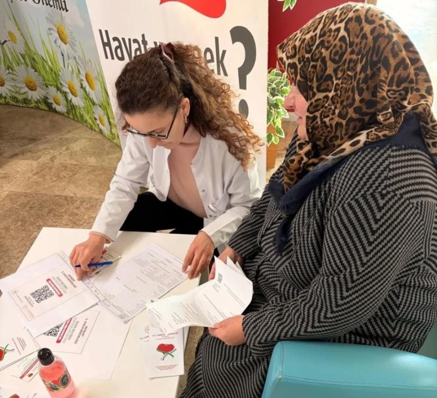Bayburt'ta vatandaşlar organ bağışı konusunda bilgilendirildi