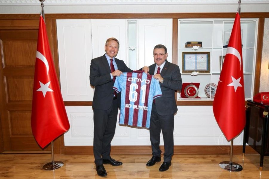 Hollanda Ankara Büyükelçisi Wijnands: Hollandalı yatırımcılar için Trabzon’un önemli fırsatlar sunduğunu düşünüyorum