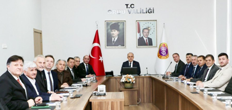 “Ordu Sıla Günleri” Etkinliği Yürütme Kurulu Toplantısı Yapıldı 