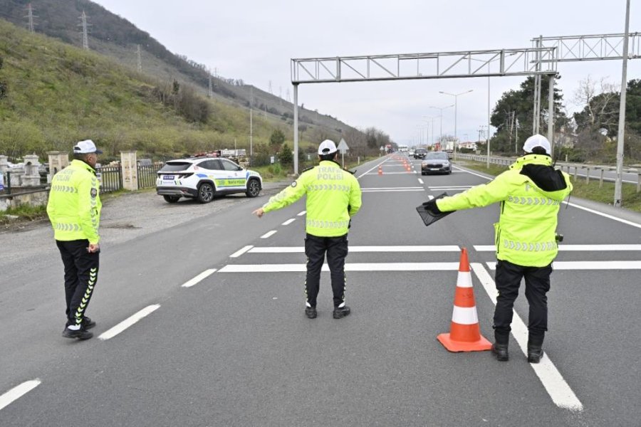 Ordu’da bir haftada 15 binden fazla araç ve sürücüsü denetlendi