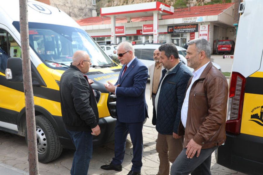 BAYBURT BELEDİYESİ TOPLU ULAŞIM FİLOSUNU GENİŞLETİYOR